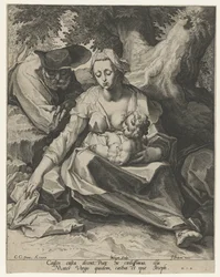 Ruhe auf der Flucht nach Ägypten