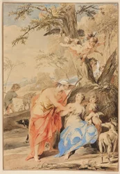 Jupiter und Mnemosyne