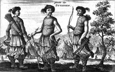 Krieger aus dem Süden, aus einem Bericht einer niederländischen Gesandtschaft nach China