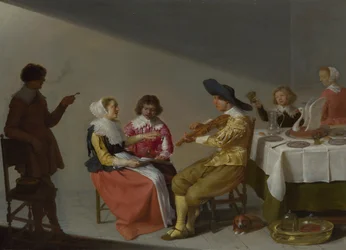 Eine musikalische Gesellschaft, 1631