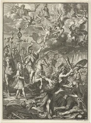 Die Armee von Wilhelm III. besiegt die Feinde