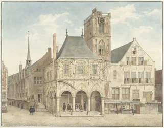 Das alte Rathaus in Amsterdam