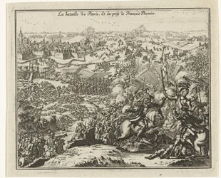 Schlacht bei Pavia, Gefangennahme von Franz I., König von Frankreich