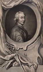 John Dryden, englischer Dichter und Dramatiker, um 1743