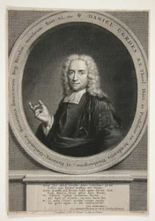 Porträt von Daniel Gerdes, nach J.M. Quinkhart