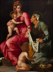 Madonna und Kind mit der heiligen Elisabeth und Johannes dem Täufer