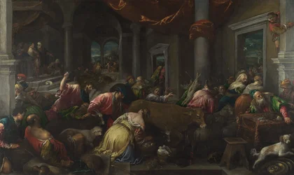 Die Reinigung des Tempels, um 1580