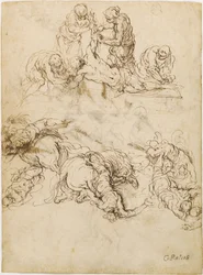 Das Martyrium des Heiligen Bartholomäus; Die Bekehrung des Heiligen Paulus