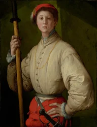 Porträt eines Hellebardenträgers (Francesco Guardi?)