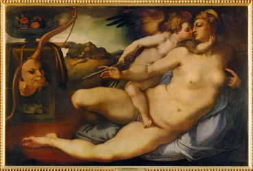 Venus und Amor, nach Michelangelo