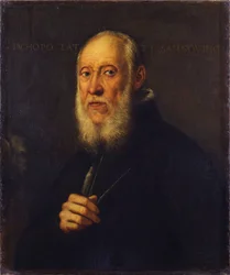 Porträt des Bildhauers Jacopo Sansovino, 1486-1570