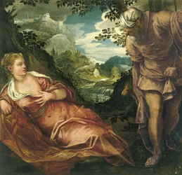 Das Treffen von Juda und Tamar