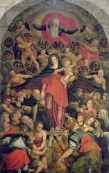 Madonna des Rosenkranzes, ca. 1569