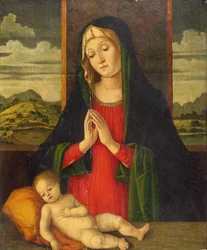 Die Madonna mit Kind, ca. 1500
