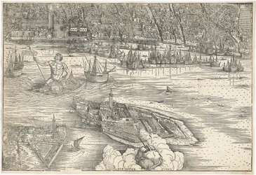 Ansicht von Venedig [unterer Mittelblock]