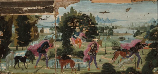 Actaeon wird in einen Hirsch verwandelt