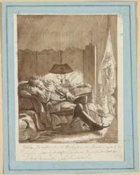 Der Schlaf des großen Condé, ca. 1817