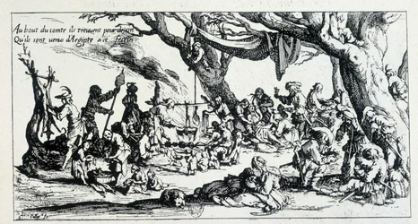 Nach der Gravur von J. Callot