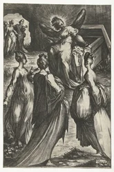 Die drei Marien am Grab