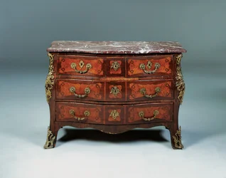 Louis XV Bombe Kommode