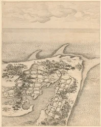 (Ausschnitt) Belagerung der Zitadelle von St. Martin auf der Île de Ré
