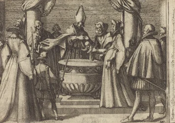 Taufe des Prinzen von Spanien [verso]