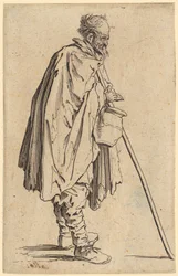 Bettler mit dem Krug, Blatt 6 der Folge „Die Bettler“