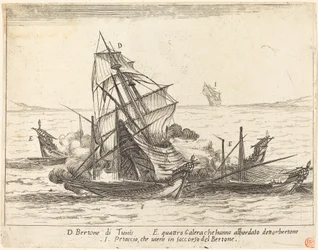 Entern der Bertone, 1617