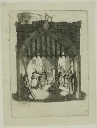 Christus mit Dornenkrone, aus Die Kleine Passion