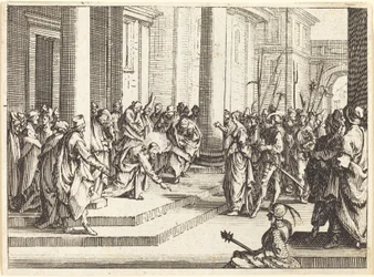 Christus und die Ehebrecherin, 1635