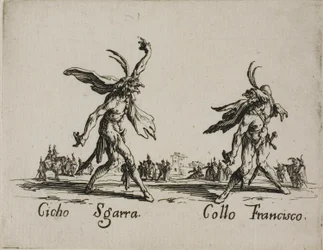 Cicho Sgarra - Collo Francisco, Platte 6 aus Balli di Sfessania