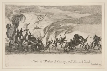 Kampf an der Barriere, Eintritt von Monsieur de Couvonge und Monsieur de Chalabre