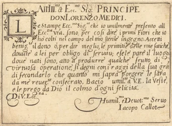 Widmung an Don Lorenzo de