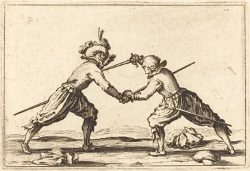 Duell mit Schwertern