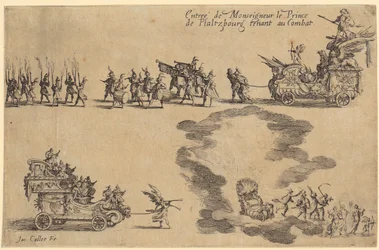 Edelmann mit Fellwams, Blatt 6 der Folge „Die Noblesse“