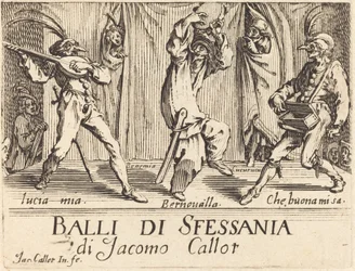 Frontispiz für "Balli di Sfessania"