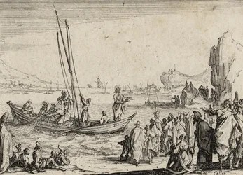 Jesus predigt am See, 1635