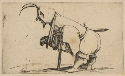 Der Bettler mit Kapuze aus Varie Figure Gobbi