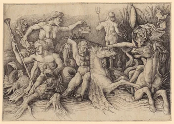 Martyrium des Heiligen Barnabas, Blatt 15 der Folge "Die Apostelmartyrien"