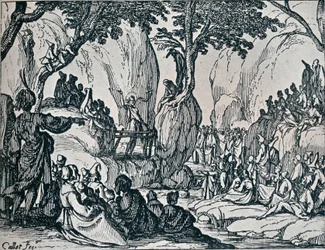 Nr. III. - St. Johannes predigt, 1635