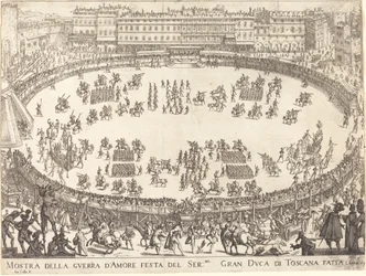 Parade im Amphitheater