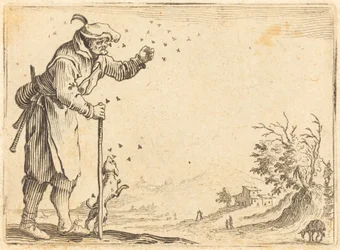 Bauer von Bienen angegriffen