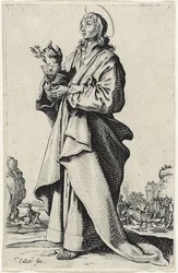 Heiliger Johannes der Evangelist aus Les Grands Apôtres, 1631