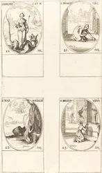 St. Margareta von Antiochia; St. Praxedes; St. Maria Magdalena; St. Birgitta von Schweden