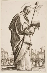 Der heilige Matthias, aus der Serie „Die großen Apostel“
