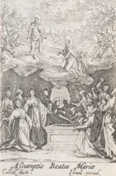 Die Himmelfahrt der Jungfrau, Nr. 13 aus Das Leben der Jungfrau