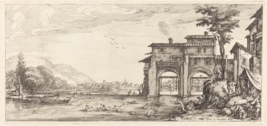 Die Badenden