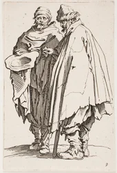 Der Blinde und sein Begleiter, Nr. 9 aus der Serie Die Bettler