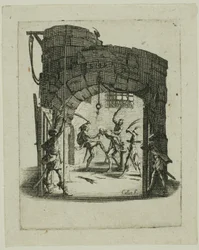 Die Geißelung, aus Die kleine Passion