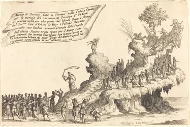 Der Schwimmende Berg Parnassus, 1616